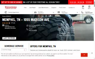 Firestone Complete Auto Care of Memphis website