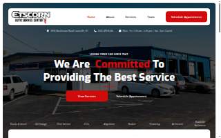 Etscorn's Auto Service website
