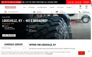 Firestone Complete Auto Care of Louisville website