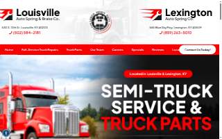 Louisville Auto Spring website