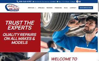 The Auto Experts website