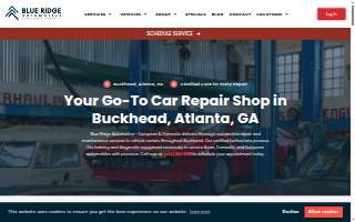 Blue Ridge Automotive - European & Domestic website