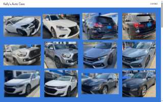 Kelly's Auto Care website