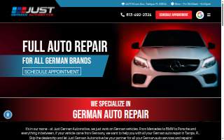 Just German Automotive website