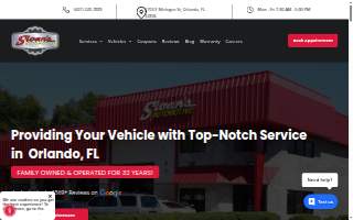 Sloan's Automotive website