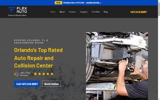 Flex Auto | Auto Repair in Orlando website