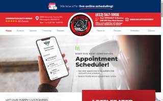 DJ Foreign Auto Care website