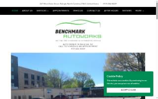 Benchmark Autoworks website