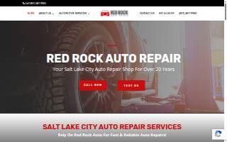 Red Rock Auto Repair website