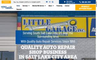 Little Garage website