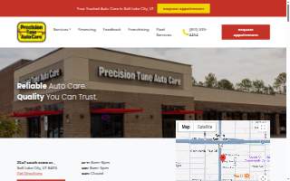 Precision Tune Auto Care of Salt Lake City website