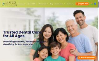 Lotus Dental Group | Cosmetic Dentistry | Dentist in San Jose website