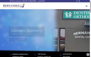 Hernandez Dental Center website