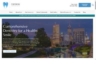 Renew Dental Arts website