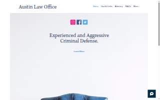 Austin Law Office website