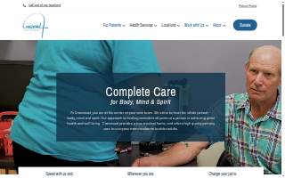 Crossroad Health Center website