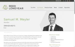 Samuel Meyler, Attorney at Law website