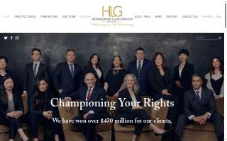 Herrmann Law Group website