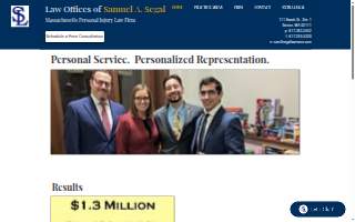 Law Offices of Samuel A. Segal website