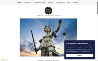 Da Silva Law Group website