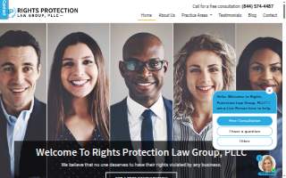 Rights Protection Law Group, PLLC website