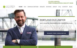 Andy Green Attorney at Law website