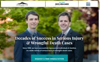 Dawson Law Group website