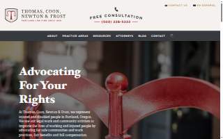 Thomas, Coon, Newton & Frost website