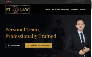 PT Law website