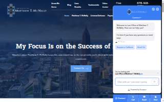 Law Office of Matthew T. McNally website