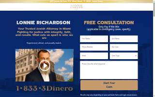 Lonnie Lawyer LLC website