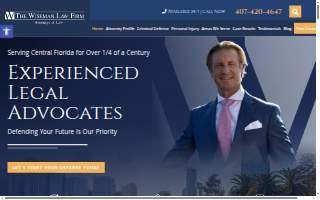 The Wiseman Law Firm website