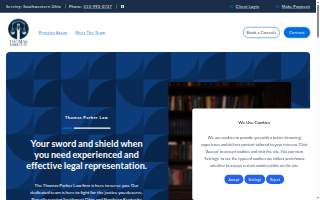 Thomas Parker Law website