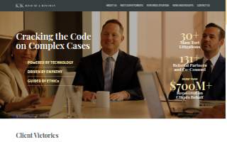 Krause & Kinsman Law Firm website