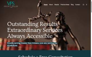 Vincent P. Scallan Law, LLC website