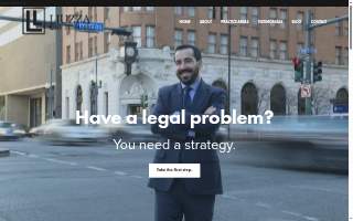 Liuzza Law Firm website