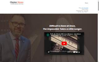 Attorney Clayton Simms website