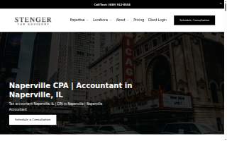 Stenger Tax Advisory | Naperville Accountant website