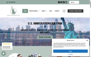 Green Immigration website