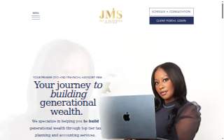 JMS Tax & Business Solutions website