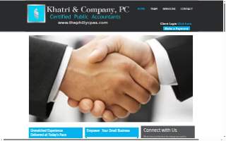 Khatri & Company, PC website