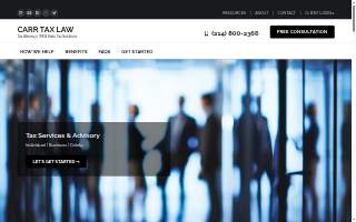 The Law Office of Jason Carr, PLLC website
