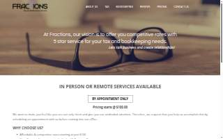 Fractions website
