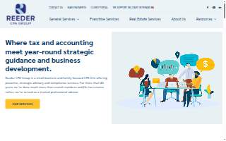 Reeder CPA Group Certified Public Accountants Portland ME website