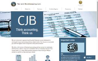 CJB Tax & Bookkeeping Services, LLC website