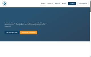 Barron Accounting and Tax Services LLC website
