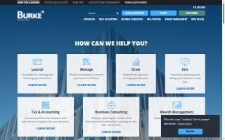 Burke & Schindler CPA website