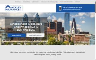 Mackley Insurance, Inc. website