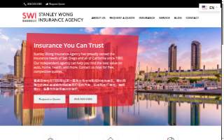 Stanley Wong Insurance website