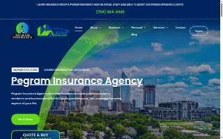 Pegram Insurance website